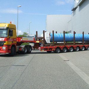 Transport einer Papierwalze (61 to.)