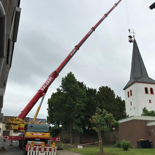 Personenkorbarbeiten mit dem LTM 1095