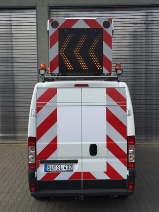Salgert BF 3 Schwertransport-Begleitfahrzeug: Fiat Ducato