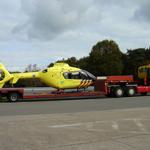 ANWB Rettungshubschraubertransport von NL-5408SM Volkel nach D-53757 Sankt Augustin 