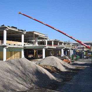 Heben von Betonfertigteilen mit dem LTM 1300
