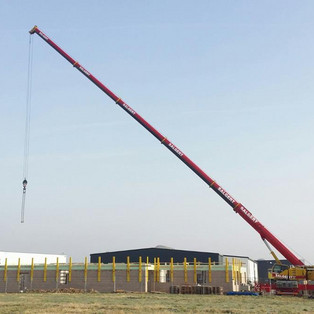 Heben von Betonfertigteilen mit dem LTM 1130