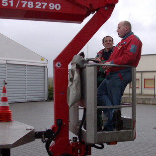 Arbeitsbühneneinweisung Wumag WT 300