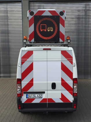Salgert BF 3 Schwertransport-Begleitfahrzeug: Fiat Ducato