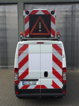 Salgert BF 3 Schwertransport-Begleitfahrzeug: Fiat Ducato