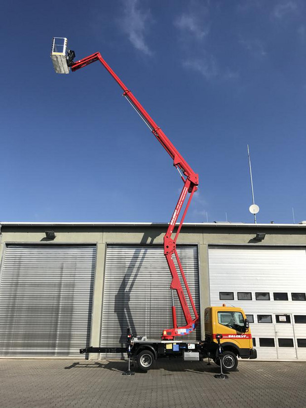 Salgert Arbeitsbühnenverleih / Mietservice: LKW Arbeitsbühne Ruthmann ECOLINE RS 200 auf 3,5 to Nissan