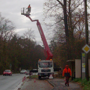 30 m WUMAG WT 300 bei Baumschnittarbeiten