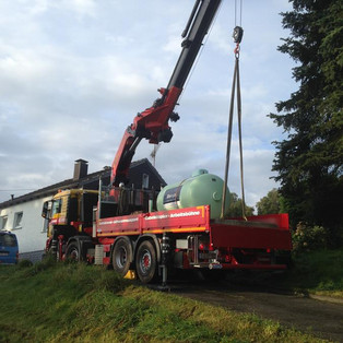PK 92000 Transport und Heben eines Gastanks