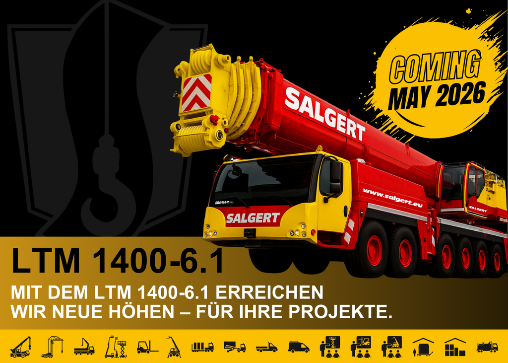Neu bei Salgert ab Mai 2026 - LTM 1400-6.1 Neu bei Salgert ab Mai 2026 - LTM 1400-6.1