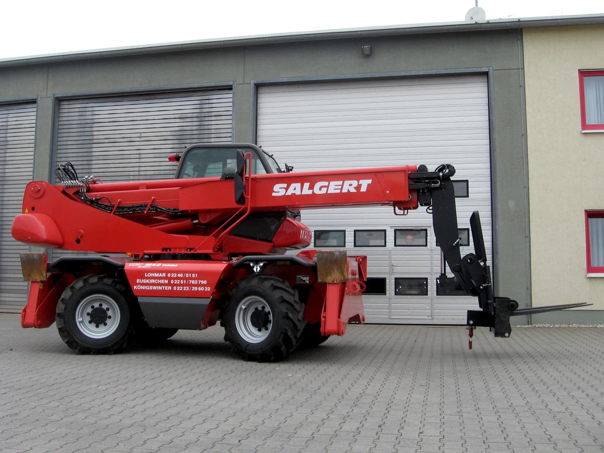 Salgert Teleskopstaplerverleih: Manitou Teleskop MRT 1640 Easy Rotor 